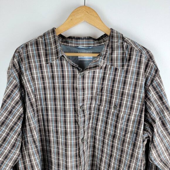 Columbia Omni Wick Long Sleeve Shirt Fishing Sport Long Sleeve Size XXL - Picture 2 of 6